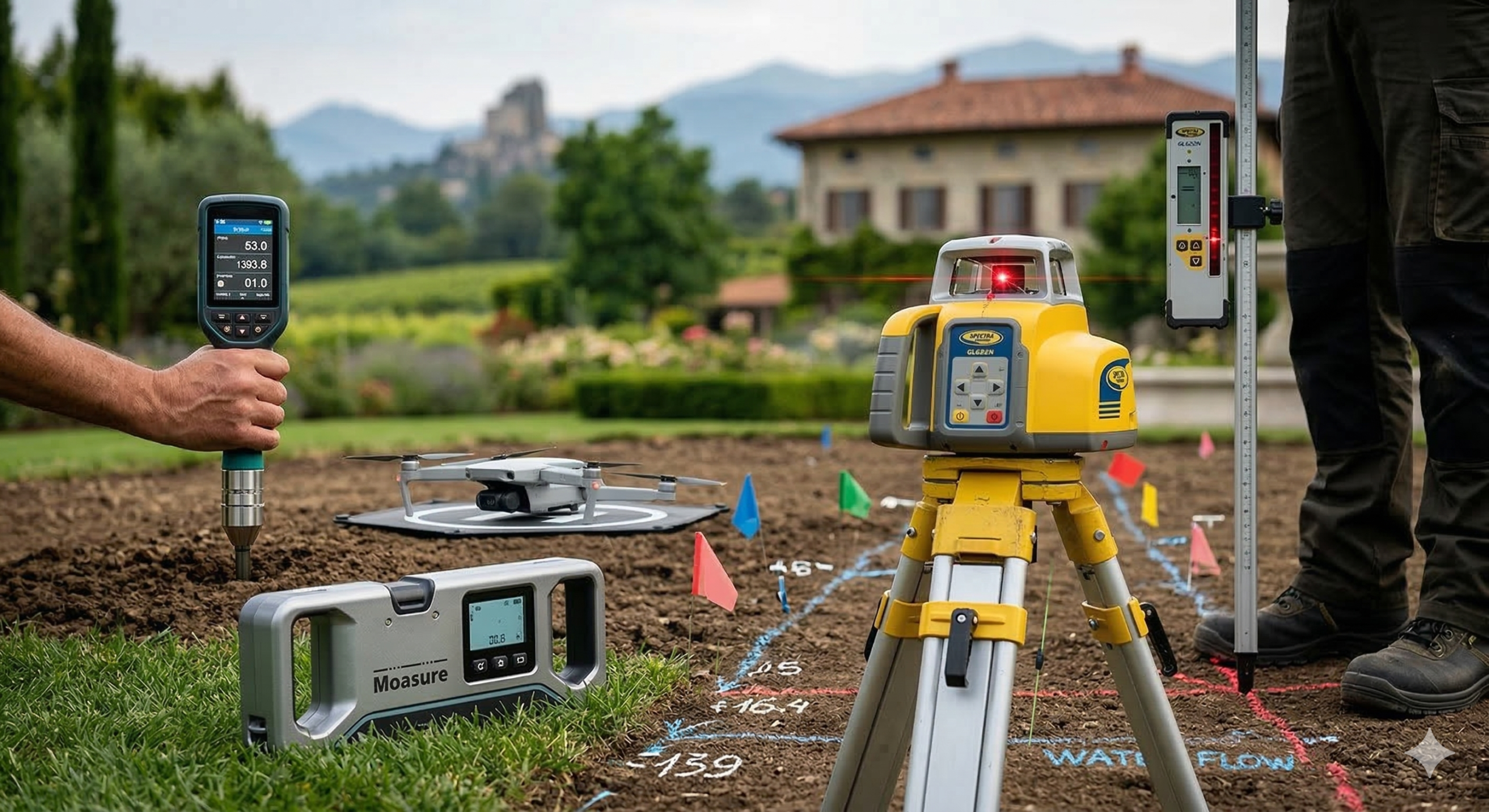 Ditta giardinaggio Torino 2 Ingegneria del verde Sekuoia con drone e laser a Torino